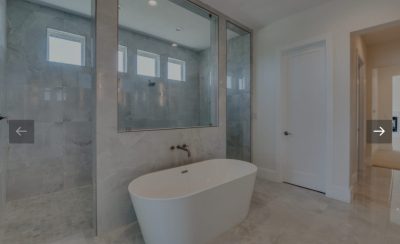 A modern bathroom