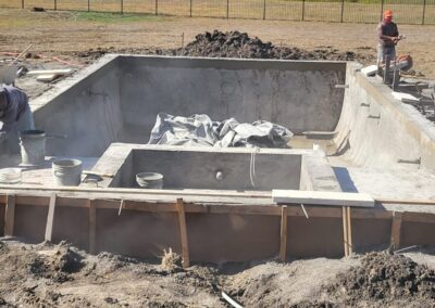 Swimming pool construction