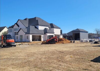 A newly built house