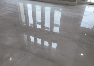 A white color plain floor